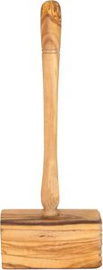 Attendrisseur à viande en bois d'olivier ASSLEMA - Léger, écologique, compatible lave-vaisselle - Product Image 2