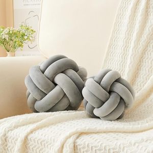 Modern Art Deco Metal Ball Sphere Knot Polyester Cotton Decorative Enhances <b>Table</b> <b>Desk</b> for Living Room Bedroom Office Home Decor - Product Image 4