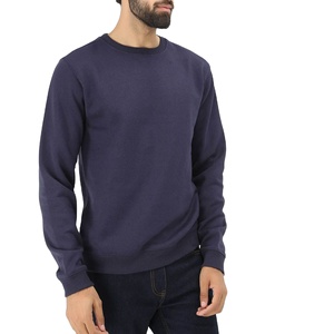 เสื้อสเวตเชิ้ตคอกลมผ้าฟลีซแขนยาวสีทึบ - Product Image 3