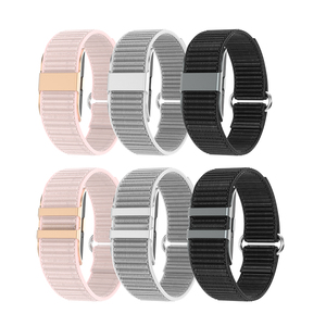 Bracelet connecté intelligent pour la santé, moniteur d'activité physique, podomètre, moniteur de fréquence cardiaque, étanche IP68, bracelet en nylon, boîtier métallique, unisexe, sport décontracté S - Product Image 1