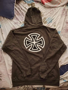 เสื้อฮู้ดดี้ทรงบ็อกซี่แบบครอปฟอกสีสไตล์สตรีทแวร์ผ้าเฟรนช์เทอร์รี่หนา 600 กรัม ผ้าฝ้าย 100% ทรงโอเวอร์ไซส์  สำหรับผู้ชาย  รับสกรีนโลโก้ได้ - Product Image 6