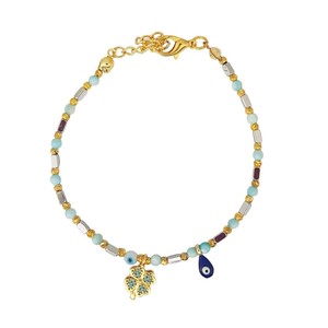 Bracelet porte-bonheur œil maléfique tendance - Product Image 1
