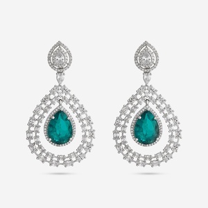 Boucles d'oreilles pendantes en zircon tendance 187821 - Product Image 1