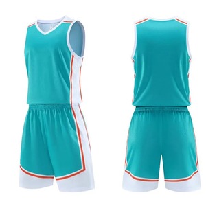 Ensembles de basket-ball pour hommes-Design vierge pour personnaliser le logo du numéro de nom-Gilet respirant et short baggy-Survêtement d'entraînement pour enfants et garçons - Product Image 2