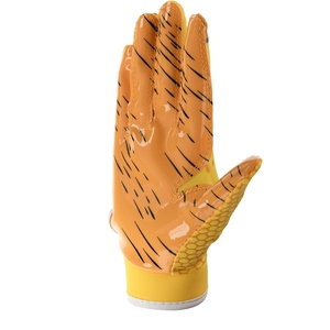 Gants de Football américain de qualité supérieure avec Protection des mains Logo personnalisé Gants de sport au doigt complet Vente en gros pour hommes Femmes Durable 2025 - Product Image 3