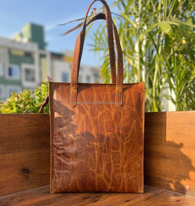 Nuevo bolso de cuero Western Crunch, bolso de compras de cuero para mujer, bolso de hombro de colección con estilo único, Bolso multiusos - Product Image 2