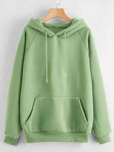 Sweats à capuche 100% coton pour femmes 280 GSM Polyester-Coton polaire Acid Wash et Techniques imprimées pour l'hiver - Product Image 5