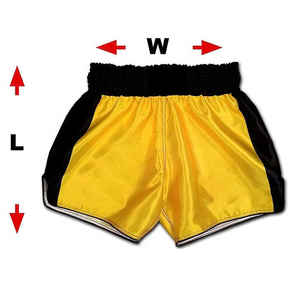 2025 Short thaï de kickboxing MMA personnalisé fabriqué en usine Short de boxe Muay Thai de haute qualité lavé avec une fonction extensible - Product Image 6