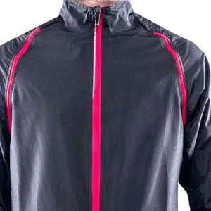 Veste de cyclisme unisexe légère, respirante, imperméable et coupe-vent en Spandex/Polyester pour la course à pied, avec logo et couleur personnalisables - Product Image 6