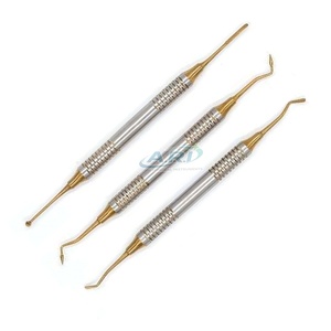 Raspadores Dentales de Acero Inoxidable Duraderos, Herramienta para Limpiar Placa y Cálculos Dentales, Raspadores de Alta Calidad para Limpieza Dental - Product Image 3