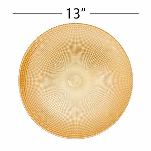 Manteles individuales de comedor dorados de diseño moderno, alfombrilla de mesa, placa de cargador de forma redonda elegante para platos decorativos de mesa - Product Image 5