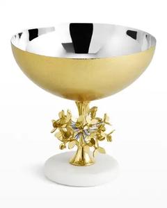 Bol de service en acier inoxydable de luxe moderne et brillant Bol de service en émail Bol de service octogonal de créateur de Offre Spéciale - Product Image 5