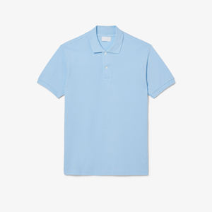 เสื้อยืดโปโลผู้ชายสำหรับฤดูร้อนได้รับความนิยมสูงสุดเสื้อผ้าลำลองระบายอากาศผ้าฝ้าย100% สำหรับผู้ใหญ่ดีไซน์สีพื้น - Product Image 4