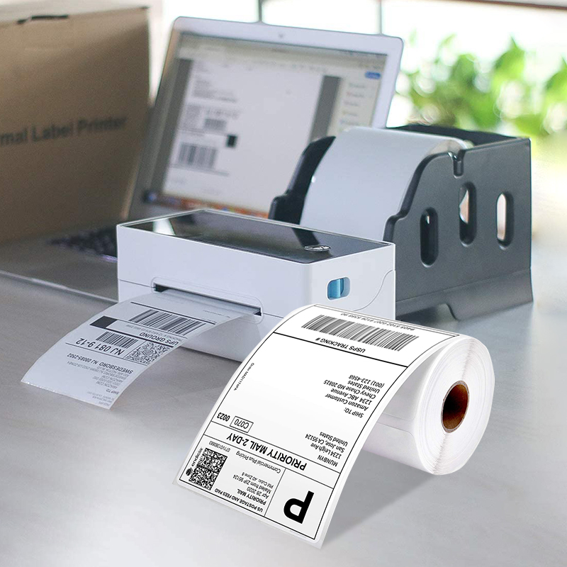 High-Quality Thermal Transfer Labels Roll for Product Identification and Barcode Printing
