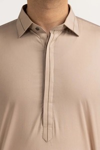 Traje Shalwar Kameez de Verano para Hombre, Diseño 2026, Fabricación en Fábrica, Algodón Casual, Mangas Largas, Diseño Sólido para Ocasiones Diarias - Product Image 4