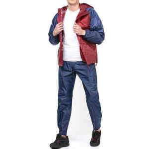 Conjunto de Dos Piezas de Chándal Cortavientos Informal con Capucha y Estampado para Invierno, Pantalones Joggers, 100% Nailon, Transpirable, Forro de Malla Ecológico - Product Image 5