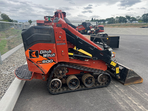 new and used ditch witch sk600 | Ditch Witch SK600 <b>Stand</b>-On Mini Skid Steer 24.8HP Kubota Diesel Track Loader farm construction - Product Image 4