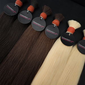 HAIR CENTURY ต่อผมแท้ 100% เรมี่ เวียดนาม ดับเบิ้ลดรอว์น วีฟท์ ผมหยิก ผมตรง ต่อผมฮานอย สำหรับส่งออกจำนวนมาก - Product Image 5