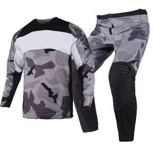 ชุดมอเตอร์ครอสพิมพ์ลายกันลมแบบยืดหยุ่น ผลิตจากโพลีเอสเตอร์แบบซับลิเมชั่น ให้ความสบาย ระบายอากาศได้ดี ตอบสนองรวดเร็ว ทนทาน ใช้งานได้ยาวนาน - Product Image 3