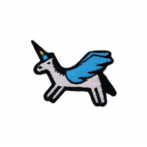 Insigne de logo brodé de conception personnalisée le plus populaire insigne de haute qualité brodé à coudre au fer pour vêtements - Product Image 6