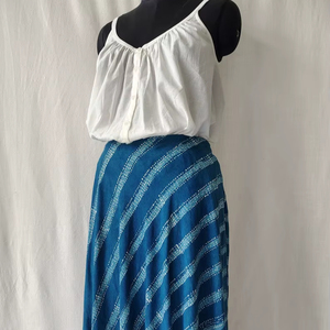 Blusa Vintage con Cuello en V, Manga Raglán, Rayón Viscosa, Bordada, con Botones en la Parte Delantera para Mujer, Ropa de Oficina - Product Image 1