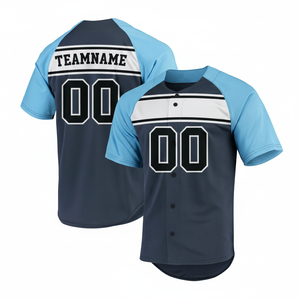 Camiseta de Béisbol de Cuello Redondo para Hombre, la Más Vendida, 100% Poliéster, Secado Rápido, Ropa Deportiva Personalizable, 220g, Fácil de Usar - Product Image 1