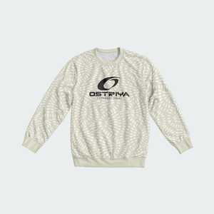 Sudadera de Cuello Redondo para Hombre, Estilo Francés, Tejido Grueso, Corte Regular, Personalizada con Servicio OEM al por Mayor, Invierno 2026, Estampada, 100% Algodón - Product Image 3