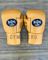 Gants de boxe GYMSTERO personnalisés en cuir véritable de haute qualité, à doigts entiers, avec logo personnalisé, réglables, pour l'entraînement de boxe et arts martiaux