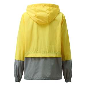 Men's Zip-Up Color Block Thick Winter Sport <b>Windbreaker</b> Jacket with Patchwork Waterproof & Eco-Friendly Outerwear - Product Image 2