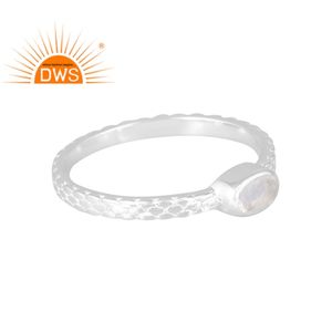 New Handmade Design 925 Sterling Silver Natural Rainbow <b>Moon</b> Gemstone <b>Ring</b> Custom Jewelry For Women Gift For Her - Product Image 4