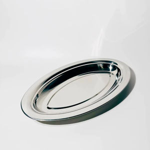 Boîte en bois ronde vintage ovale - Product Image 1