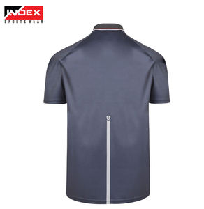 Camiseta de Golf de Alta Calidad para Hombre, Impresión de Serigrafía Personalizada en la Parte Delantera, Logotipo, Material de Spandex/Poliéster, Secado Rápido y Transpirable - Product Image 6