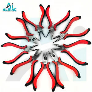 Almac ห่วงลูกปัดสำหรับทำมือแบบทำมือคีมกลมขนาดเล็กและคีมจมูกแหลมชุดเหล็กคาร์บอน8ชิ้น - Product Image 6