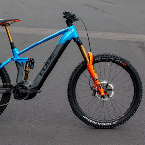 Bicicleta eléctrica de montaña Top Cube Stereo Hybrid 160 HPC Race 750 E-MTB 29'' con motor Bosch y suspensión completa - Product Image 1