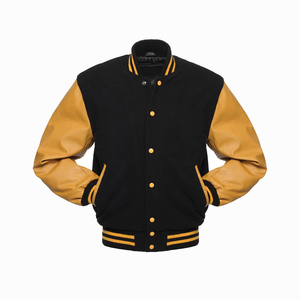 Nouvelles vestes universitaires Letterman de baseball universitaire de style High Street pour hommes Veste de moto OEM d'hiver pour hommes fabriquée au Pakistan - Product Image 1
