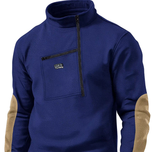 Vente en gros de chemises pour hommes de qualité supérieure sweat-shirt décontracté et respirant pour hommes conception personnalisée sweats à fermeture éclair - Product Image 1
