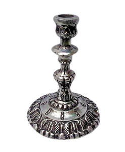 Candelabro de aluminio francés antiguo europeo, elegante diseño de tarro de linterna de Metal, candelabro de pared de pie personalizado a granel bajo - Product Image 3