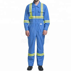 Overol de Seguridad XL de Último Diseño, Alta Visibilidad, Mangas Largas, Corte Holgado, Algodón Resistente, Ignífugo, con Estampado por Sublimación - Product Image 1