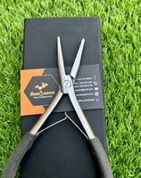 Pince à kératine professionnelle en acier inoxydable de qualité chirurgicale pour extensions capillaires, outil de pose et de retrait, modèle plat et lisse, kit complet pour usage domestique – Meilleures ventes