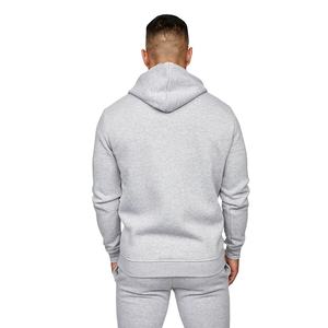 Precio al por mayor personalizado de tela polar cómodo de alta calidad de los hombres de moda con cremallera sudaderas con capucha ropa informal ropa de calle de venta - Product Image 4
