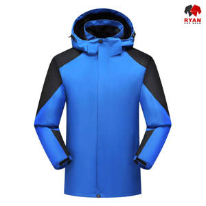 Veste Softshell Personnalisée Ryan Pro Gear pour Hommes, Fermeture Éclair, Tissu Respirant avec Logo Personnalisé, Col à Capuche - Product Image 4