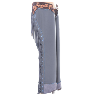 Flora Toold Design Western Leather Chaps Kits et accessoires équestres attrayants pour l'équitation - Product Image 1