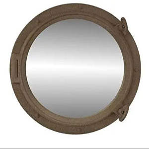 <b>Gold</b> Plated Premium Exclusive Metal Porthole <b>Mirror</b> Designer Handmade Top Selling Decorative Porthole Wall <b>Mirror</b> for Home Use - Product Image 2