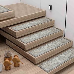 Ethnic Step Rug, Brown Rug, Bohemain Rug, Modern Rug, Printed Rug - Product Image 2