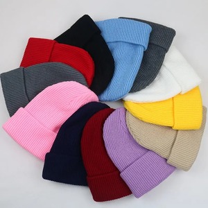 Sky blue color solid design <b>for</b> Printing or Embroidery jacquard Hat sports <b>windbreaker</b> cap sweat caps Fleece lining caps Beanies - Product Image 3