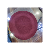 Béret Tactique Formel Uni Unisexe en Mélange de Laine Douce, Protection Anti-UV, Chapeau Adulte Toutes Saisons, Fabricant Conforme ISO 9001:2015