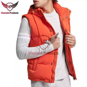 เสื้อกั๊กบุนวมแขนกุดมีฮู้ดสำหรับผู้ชายเสื้อกั๊กให้ความอบอุ่นใหม่ล่าสุดสำหรับฤดูหนาว - Product Image 3