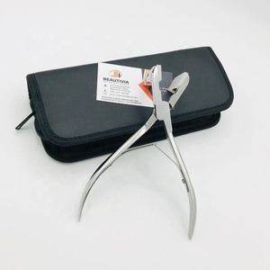 Pinza de Presión Profesional de Acero Inoxidable para Extensiones de Cabello con Logotipo Personalizado de Silicona, Herramienta Ecológica para Extensiones de Cabello - Product Image 3