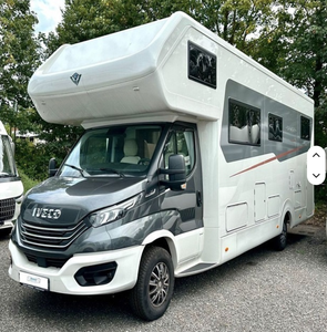 Caravane, camping-car, motorhome, nouvelle arrivée, construction en acier, climatisation, 4-6 personnes, voyages, aventures en plein air - Product Image 3