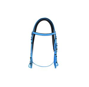 Bride de cheval en PVC bleu clair de qualité supérieure, accessoire d'équitation de haute qualité, vente en gros, fabricants indiens - Product Image 3